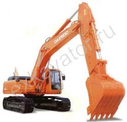 Запчасти для гусеничного экскаватора Daewoo SOLAR 340NLC-V