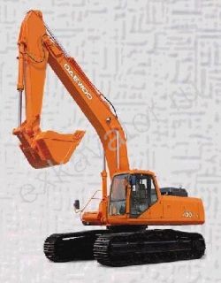 Ремонт гусеничного экскаватора Daewoo SOLAR 400LC-III