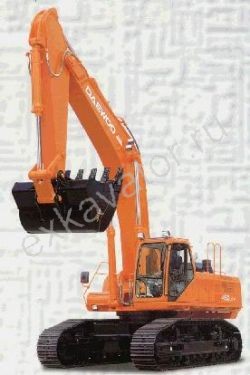 Ремонт гусеничного экскаватора Daewoo SOLAR 450-III