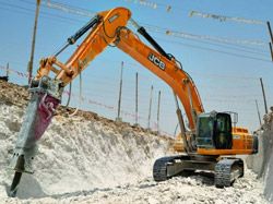 Запчасти для гусеничного экскаватора JCB JS 500