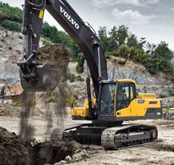 Ремонт гусеничного экскаватора Volvo EC250D