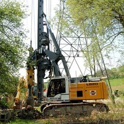 Ремонт бурового станка для свай Liebherr LB 20-230 Ремонт бурового станка для свай Liebherr LB 20-230