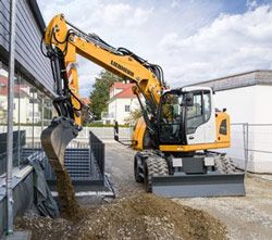 Ремонт колесного экскаватора Liebherr A 914 Compact Litronic