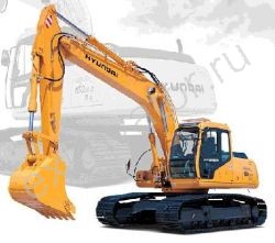 Ремонт гусеничного экскаватора Hyundai R 180LCD-3