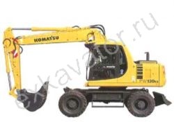 Запчасти для колесного экскаватора Komatsu PW150ES-6