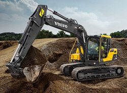 Ремонт гусеничного экскаватора Volvo EC140D