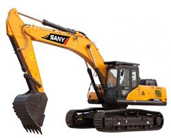 Каталог запчастей для гусеничного экскаватора Sany SY235C