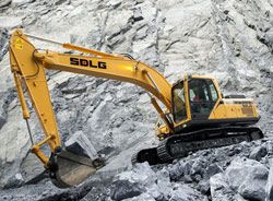 Запчасти для гусеничного экскаватора SDLG LG6235E