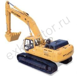 Запчасти для гусеничного экскаватора Hyundai R 450LC-3