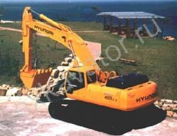 Ремонт гусеничного экскаватора Hyundai R 450LC-3 Mass Exkavator