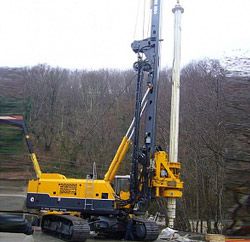 Ремонт бурового станка для свай Bauer MBG 24 Ремонт бурового станка для свай Bauer MBG 24