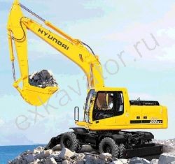Каталог запчастей для колесного экскаватора Hyundai R200W-7