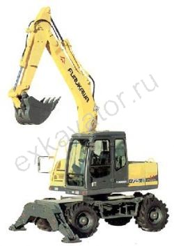 Каталог запчастей для колесного экскаватора Furukawa W 725LS