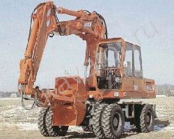 Ремонт колесного экскаватора Atlas 1304