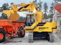 Ремонт гусеничного экскаватора Broyt ED 600 T Ремонт гусеничного экскаватора Broyt ED 600 T