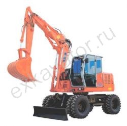 Запчасти для колесного экскаватора Fiat Kobelco EX 125W
