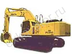 Запчасти для гусеничного экскаватора Komatsu PC600-6