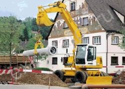 Ремонт колесного экскаватора Liebherr A 312