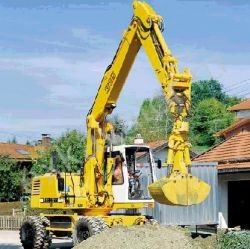 Ремонт колесного экскаватора Liebherr A 316