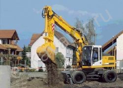 Ремонт колесного экскаватора Liebherr A 914
