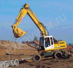 Ремонт колесного экскаватора Liebherr A 924