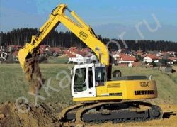 Ремонт гусеничного экскаватора Liebherr R 904