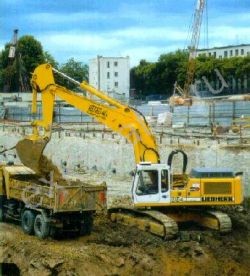 Ремонт гусеничного экскаватора Liebherr R 962 Litronic