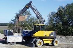 Ремонт колесного экскаватора Volvo EW140