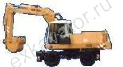 Ремонт колесного экскаватора Warynski Excavator 623Z