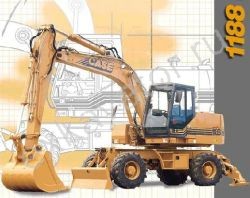 Ремонт колесного экскаватора Case 1188 PI P2A