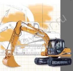 Ремонт гусеничного экскаватора Case CX130 LR