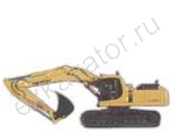 Запчасти для гусеничного экскаватора Komatsu PC340LC-6