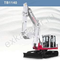 Каталог запчастей для гусеничного экскаватора Takeuchi TB1140