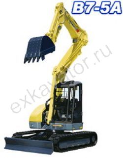 Ремонт гусеничного экскаватора Yanmar В7-5A