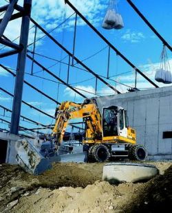 Ремонт колесного экскаватора Liebherr A 904 C Litronic