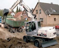 Ремонт колесного экскаватора Atlas-Terex TW 130