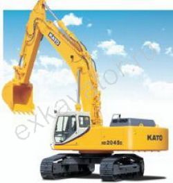 Ремонт гусеничного экскаватора KATO HD 2045 III