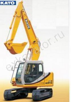 Каталог запчастей для гусеничного экскаватора KATO HD 513 MR III