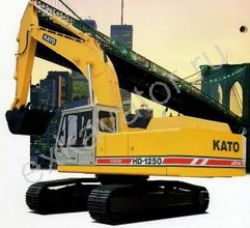 Ремонт гусеничного экскаватора KATO HD 1250 LC