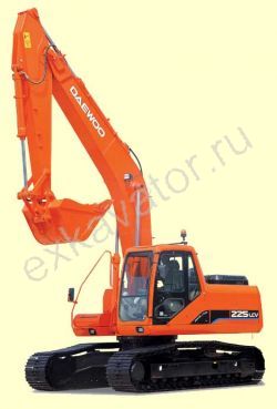 Запчасти для гусеничного экскаватора Daewoo SOLAR 225LC-V