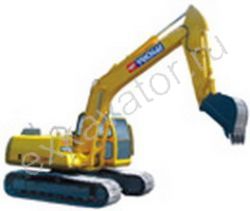 Каталог запчастей для гусеничного экскаватора YUCHAI YC 135-7