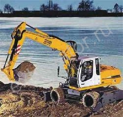 Ремонт колесного экскаватора Liebherr A 316 Litronic
