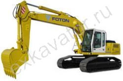 Запчасти для гусеничного экскаватора Foton FR230
