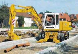 Запчасти для колесного экскаватора Liebherr A 310 B