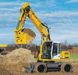 Ремонт колесного экскаватора Liebherr A 900 B Litronic