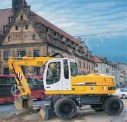 Ремонт колесного экскаватора Liebherr A 312 Litronic