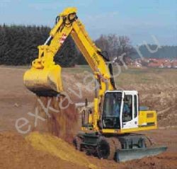 Ремонт колесного экскаватора Liebherr A 904 Litronic