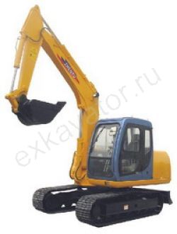 Ремонт гусеничного экскаватора ZHENYU ZY 80