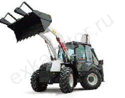 Ремонт экскаватора-погрузчика Terex-Fermec 980 Elite