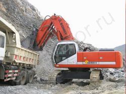 Ремонт гусеничного экскаватора Bonny CED 460-5 прямой ковш